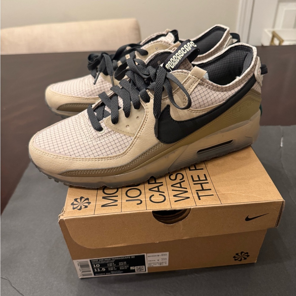 Nike Air Max Terrascape 90 Rattan Khaki Gray  Men's Size:10